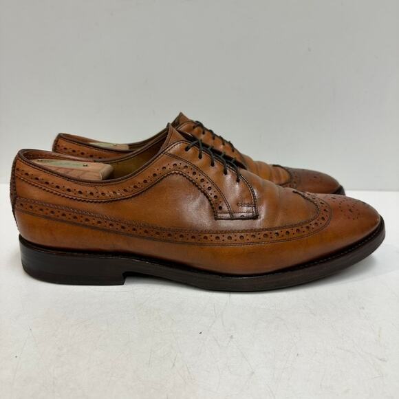 NEW HEELS Ralph Lauren x Allen Edmonds Sanderson Burnished Wingtip Made USA 11.5 main image 6